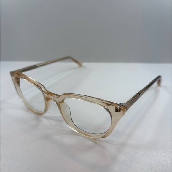 FRAMES ONLY - Warby Parker CHELSEA 665 48•19•145 Warby Parker Transparent Glasse - Picture 2 of 15